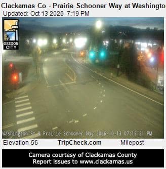Clackamas Co - Prairie Schooner Way at Washington St
