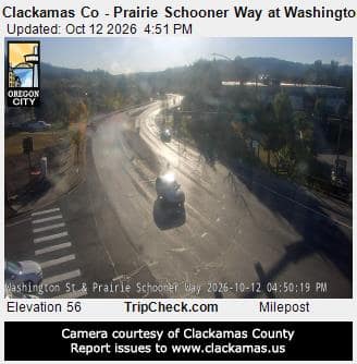 Clackamas Co - Prairie Schooner Way at Washington St