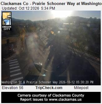 Clackamas Co - Prairie Schooner Way at Washington St