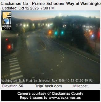 Clackamas Co - Prairie Schooner Way at Washington St
