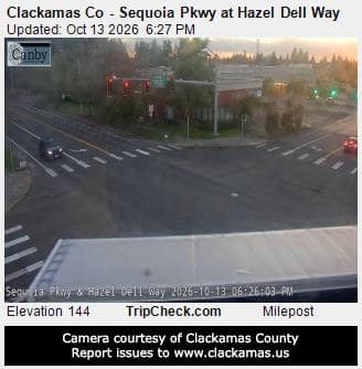 Clackamas Co - Sequoia Pkwy at Hazel Dell Way