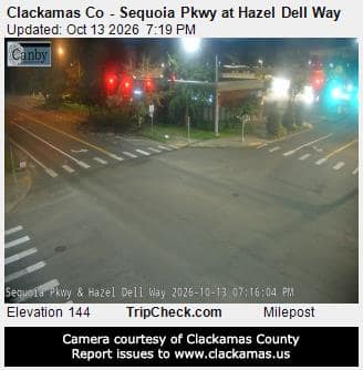 Clackamas Co - Sequoia Pkwy at Hazel Dell Way