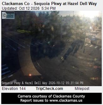 Clackamas Co - Sequoia Pkwy at Hazel Dell Way