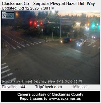 Clackamas Co - Sequoia Pkwy at Hazel Dell Way