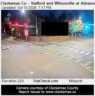 Clackamas Co - Stafford and Wilsonville at Advance and Boeckman