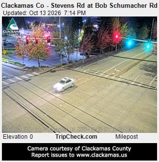 Clackamas Co - Stevens Rd at Bob Schumacher Rd