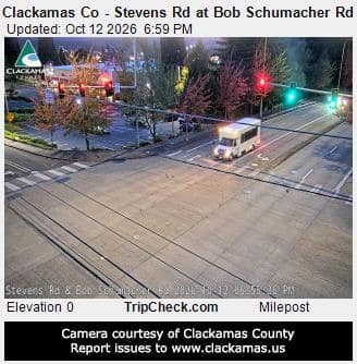 Clackamas Co - Stevens Rd at Bob Schumacher Rd