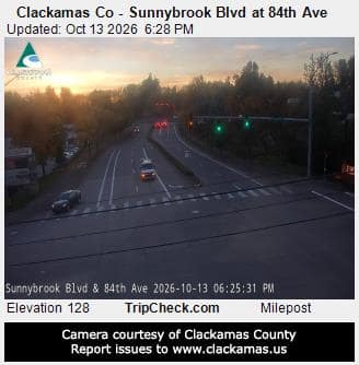 Clackamas Co - Sunnybrook Blvd at 84th Ave