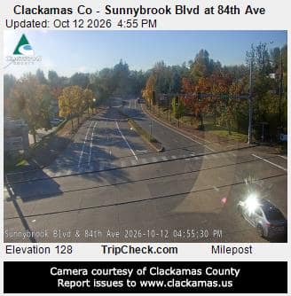 Clackamas Co - Sunnybrook Blvd at 84th Ave