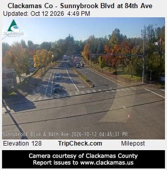 Clackamas Co - Sunnybrook Blvd at 84th Ave