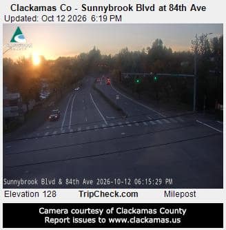 Clackamas Co - Sunnybrook Blvd at 84th Ave