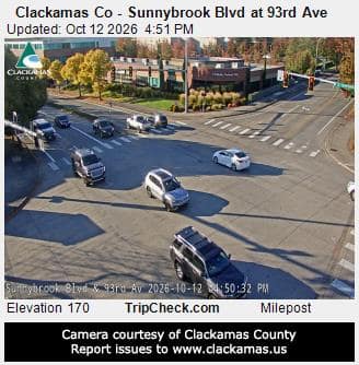Clackamas Co - Sunnybrook Blvd at 93rd Ave