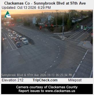 Clackamas Co - Sunnybrook Blvd at 97th Ave