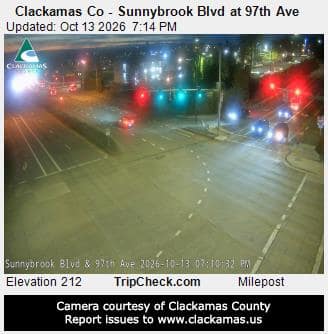 Clackamas Co - Sunnybrook Blvd at 97th Ave