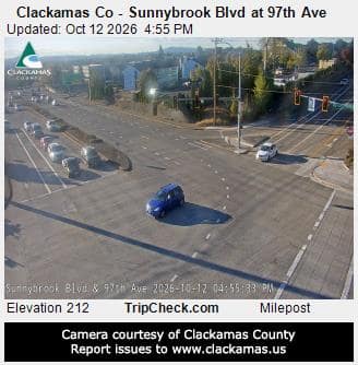 Clackamas Co - Sunnybrook Blvd at 97th Ave