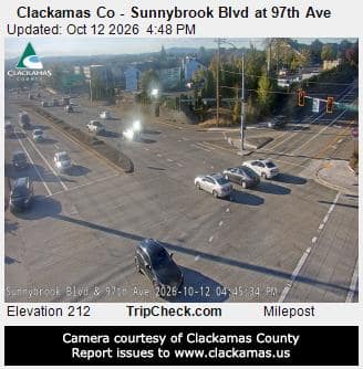 Clackamas Co - Sunnybrook Blvd at 97th Ave