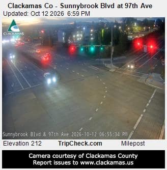 Clackamas Co - Sunnybrook Blvd at 97th Ave