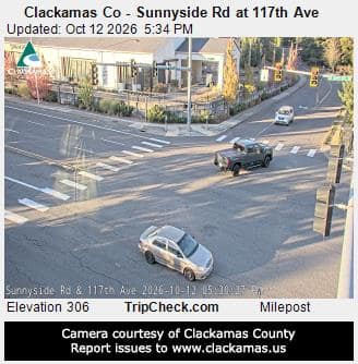 Clackamas Co - Sunnyside Rd at 117th Ave