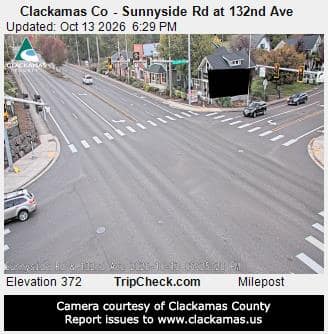 Clackamas Co - Sunnyside Rd at 132nd Ave