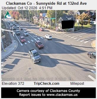 Clackamas Co - Sunnyside Rd at 132nd Ave