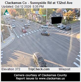 Clackamas Co - Sunnyside Rd at 132nd Ave