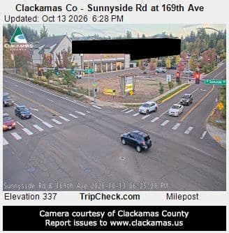 Clackamas Co - Sunnyside Rd at 169th Ave