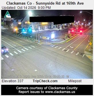 Clackamas Co - Sunnyside Rd at 169th Ave