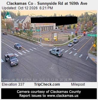 Clackamas Co - Sunnyside Rd at 169th Ave