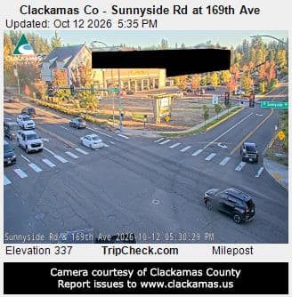 Clackamas Co - Sunnyside Rd at 169th Ave