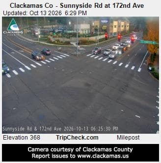 Clackamas Co - Sunnyside Rd at 172nd Ave