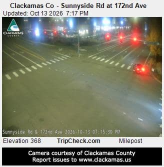 Clackamas Co - Sunnyside Rd at 172nd Ave