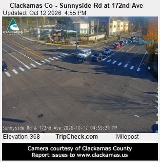 Clackamas Co - Sunnyside Rd at 172nd Ave