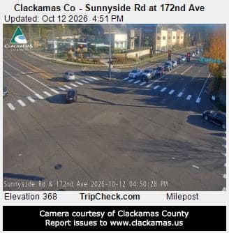 Clackamas Co - Sunnyside Rd at 172nd Ave