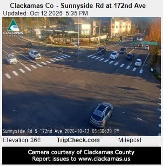 Clackamas Co - Sunnyside Rd at 172nd Ave