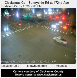 Clackamas Co - Sunnyside Rd at 172nd Ave