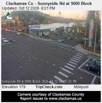 Clackamas Co - Sunnyside Rd at 9000 Block