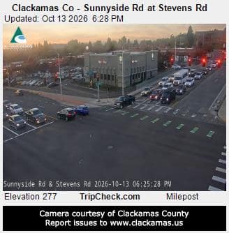 Clackamas Co - Sunnyside Rd at Stevens Rd
