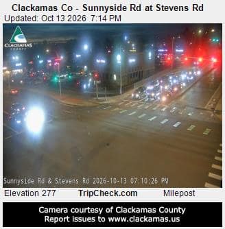 Clackamas Co - Sunnyside Rd at Stevens Rd