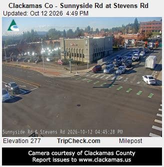 Clackamas Co - Sunnyside Rd at Stevens Rd