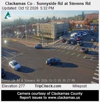 Clackamas Co - Sunnyside Rd at Stevens Rd