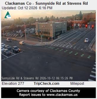 Clackamas Co - Sunnyside Rd at Stevens Rd