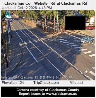 Clackamas Co - Webster Rd at Clackamas Rd