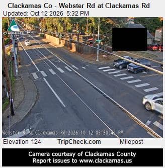 Clackamas Co - Webster Rd at Clackamas Rd