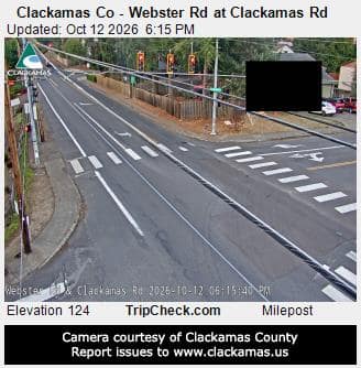 Clackamas Co - Webster Rd at Clackamas Rd