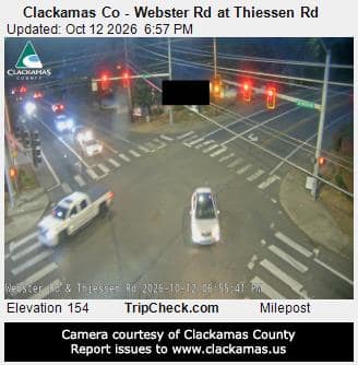 Clackamas Co - Webster Rd at Thiessen Rd