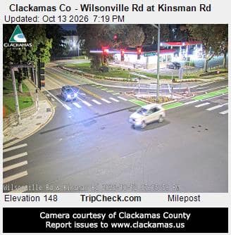 Clackamas Co - Wilsonville Rd at Kinsman Rd