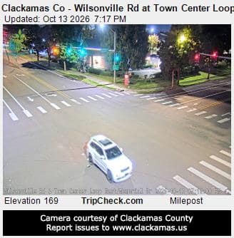 Clackamas Co - Wilsonville Rd at Town Center Loop East