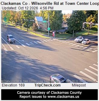 Clackamas Co - Wilsonville Rd at Town Center Loop East