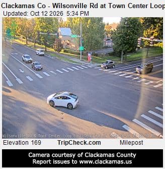 Clackamas Co - Wilsonville Rd at Town Center Loop East