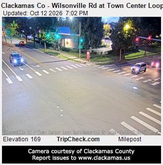 Clackamas Co - Wilsonville Rd at Town Center Loop East